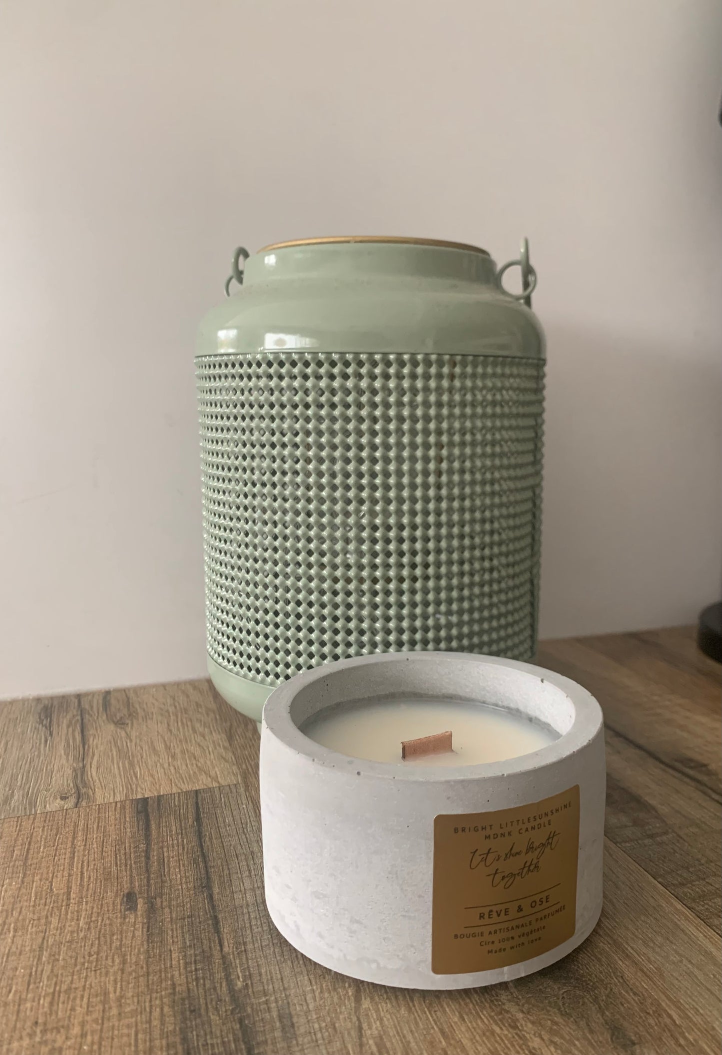 ☀️RÊVE & OSE ☀️ 185g cire - OR