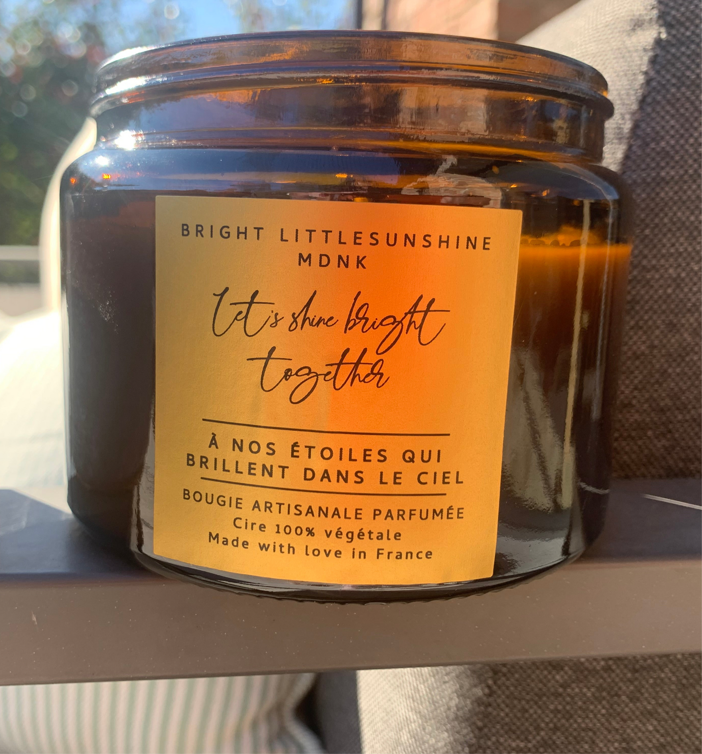 ☀️A NOS ÉTOILES QUI BRILLENT DANS LE CIEL☀️ 400g cire - OR