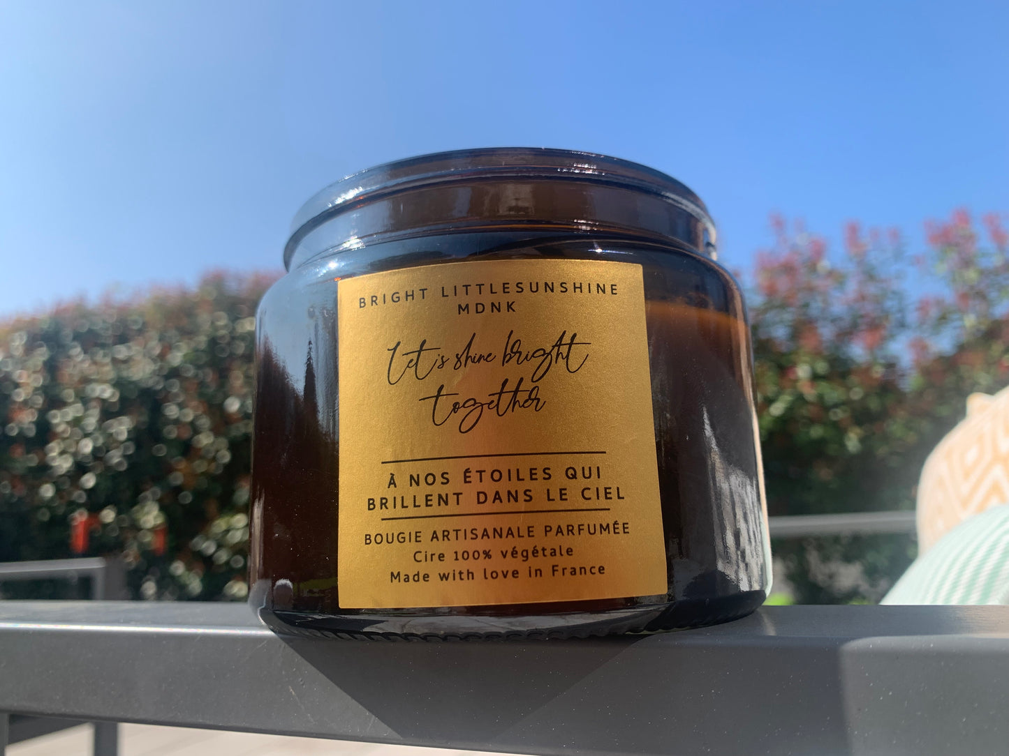 ☀️FAIS DE TA VIE UN RÊVE & D’UN RÊVE UNE RÉALITÉ ☀️ 400 g cire - OR