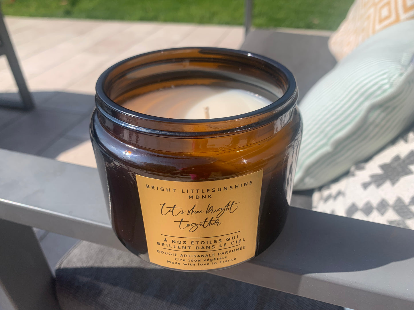 ☀️FAIS DE TA VIE UN RÊVE & D’UN RÊVE UNE RÉALITÉ ☀️ 400 g cire - OR