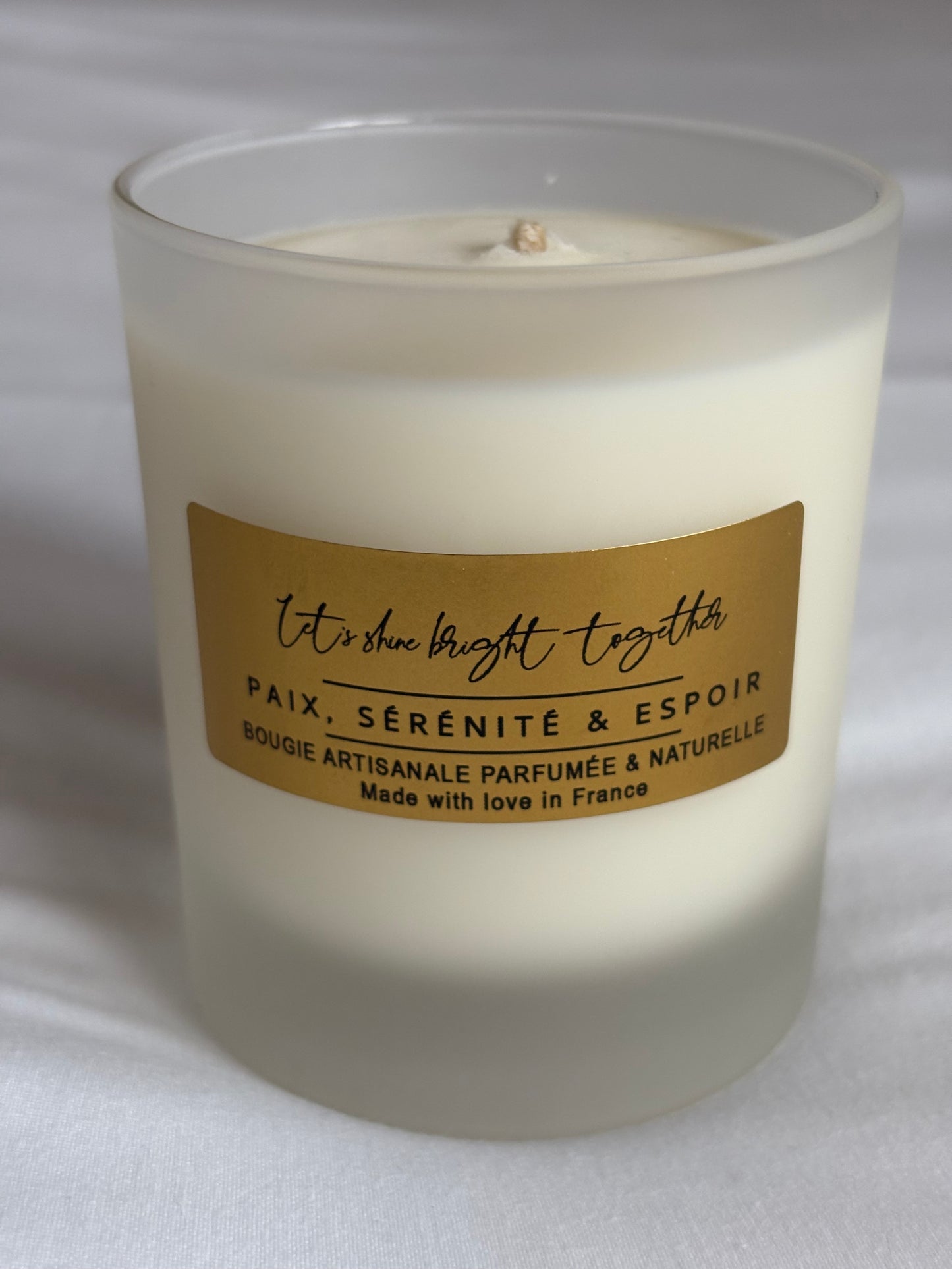 ☀️Paix, Sérénité & Espoir ☀️ 170g Givré - OR