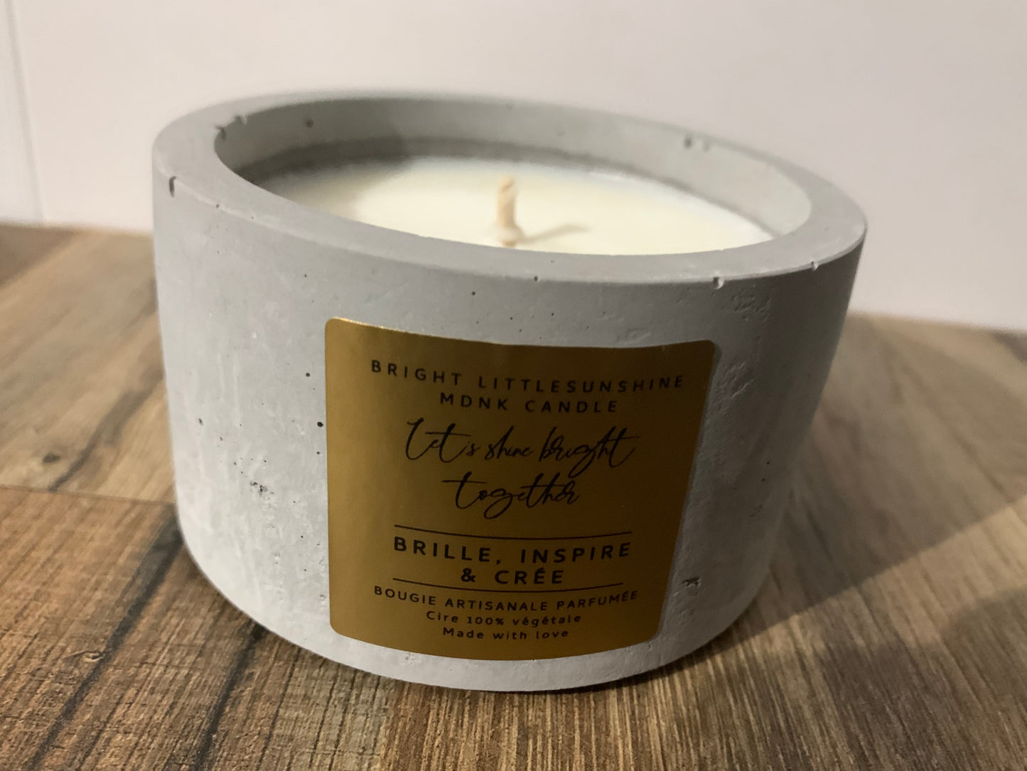 ☀️BRILLE, INSPIRE & CRÉE ☀️ 185g cire - OR