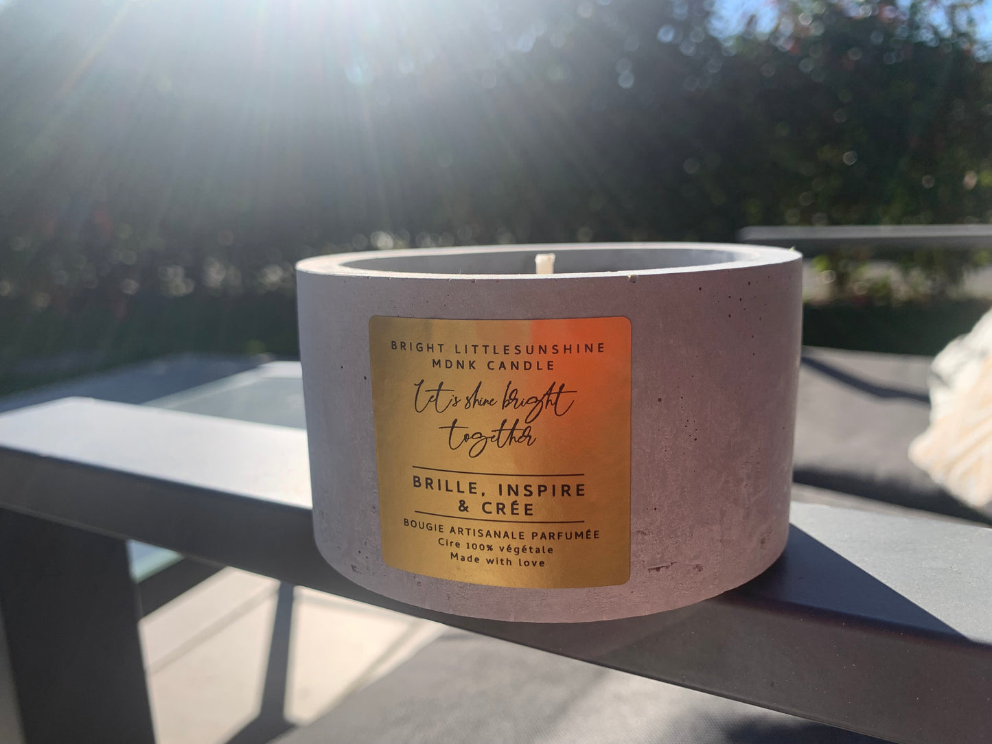 ☀️BRILLE, INSPIRE & CREE ☀️ 240g cire - OR