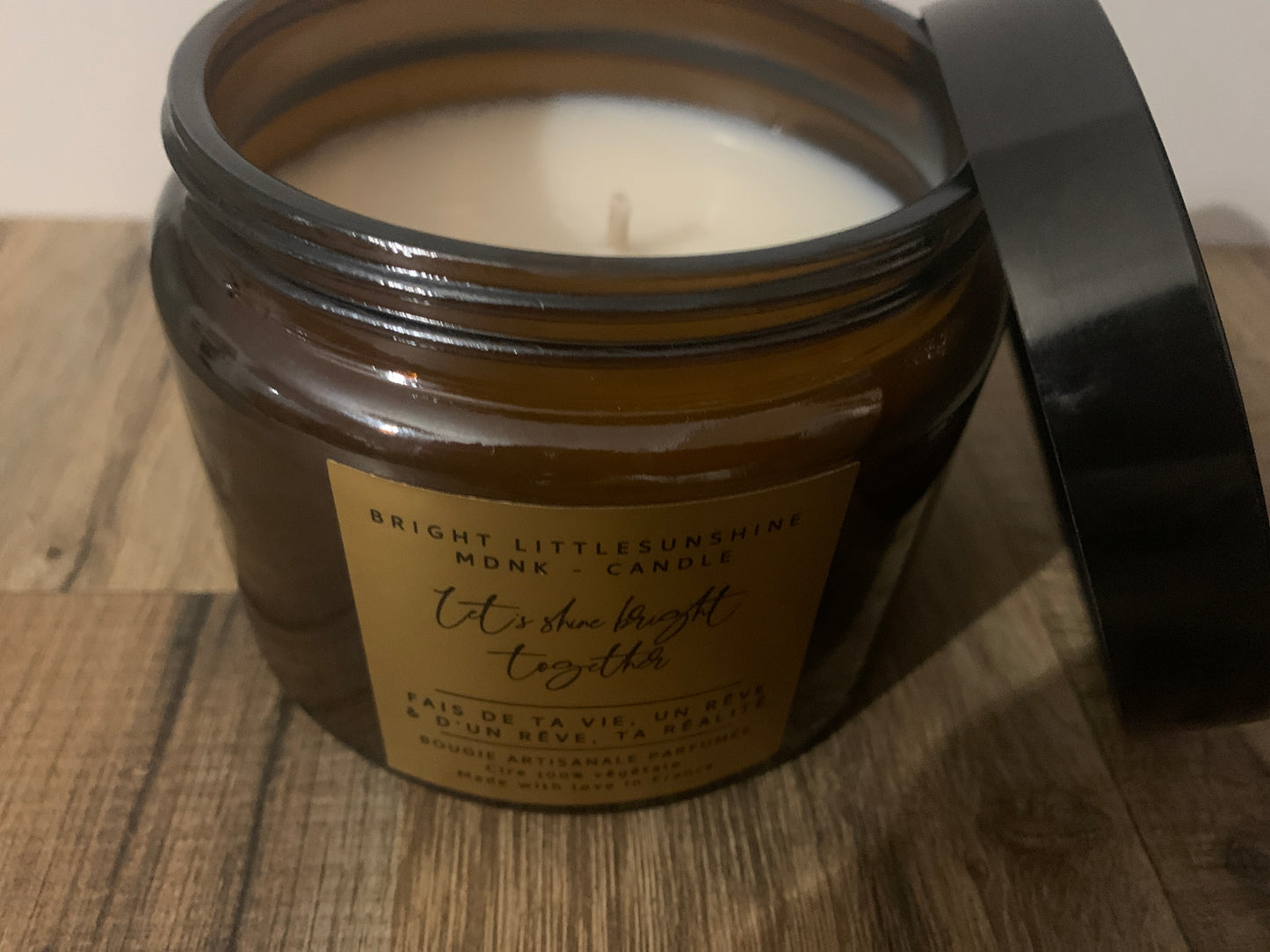 ☀️FAIS DE TA VIE UN RÊVE & D’UN RÊVE UNE RÉALITÉ ☀️ 400 g cire - OR