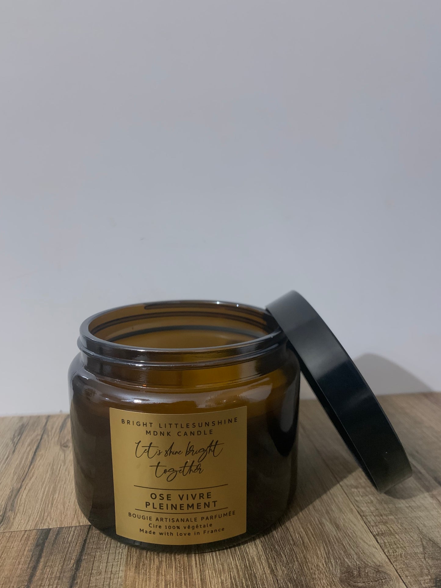 ☀️OSE VIVRE PLEINEMENT ☀️ 400 g cire - OR