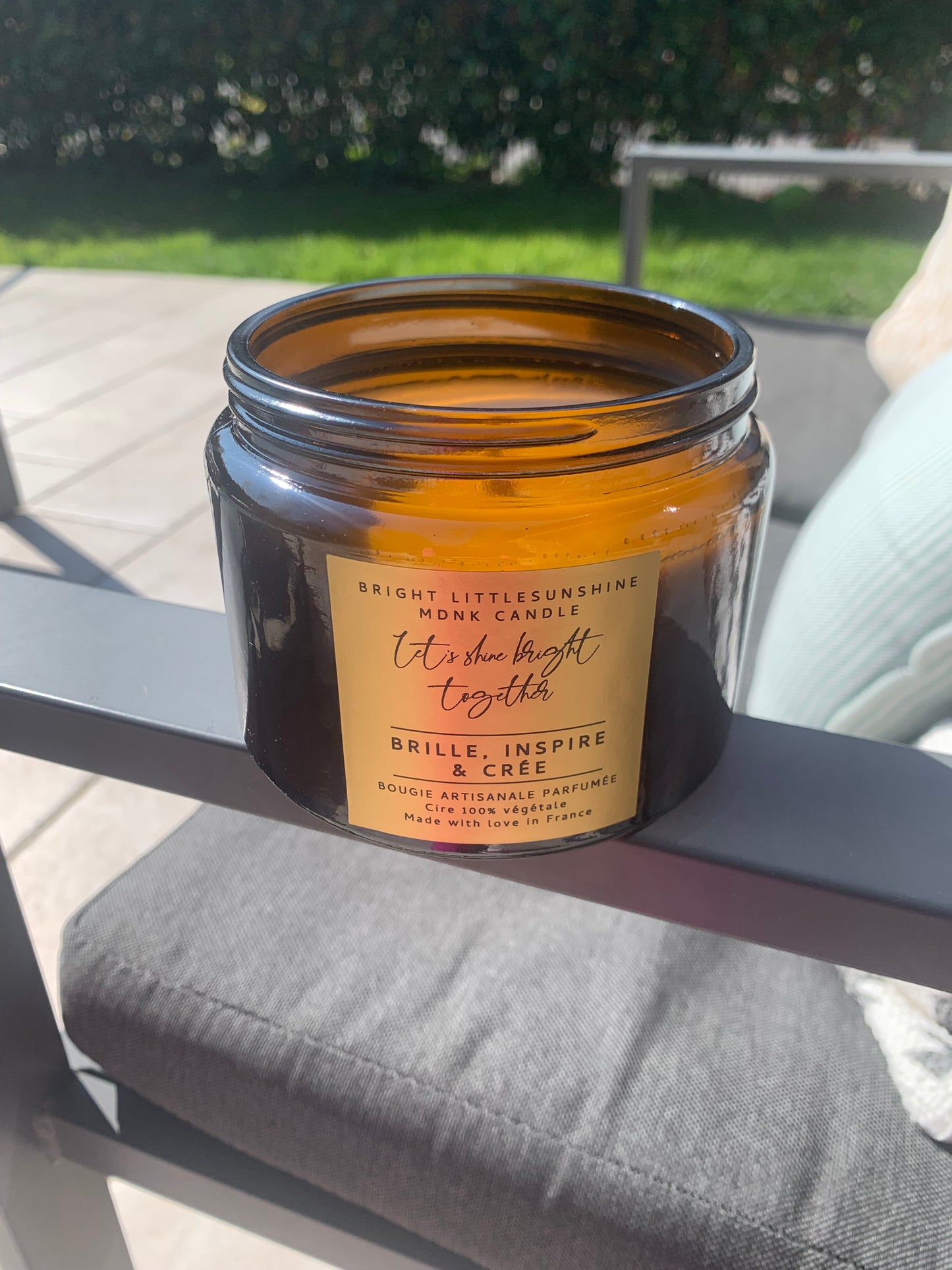 ☀️BRILLE, INSPIRE, CRÉE ☀️ 400g cire - OR