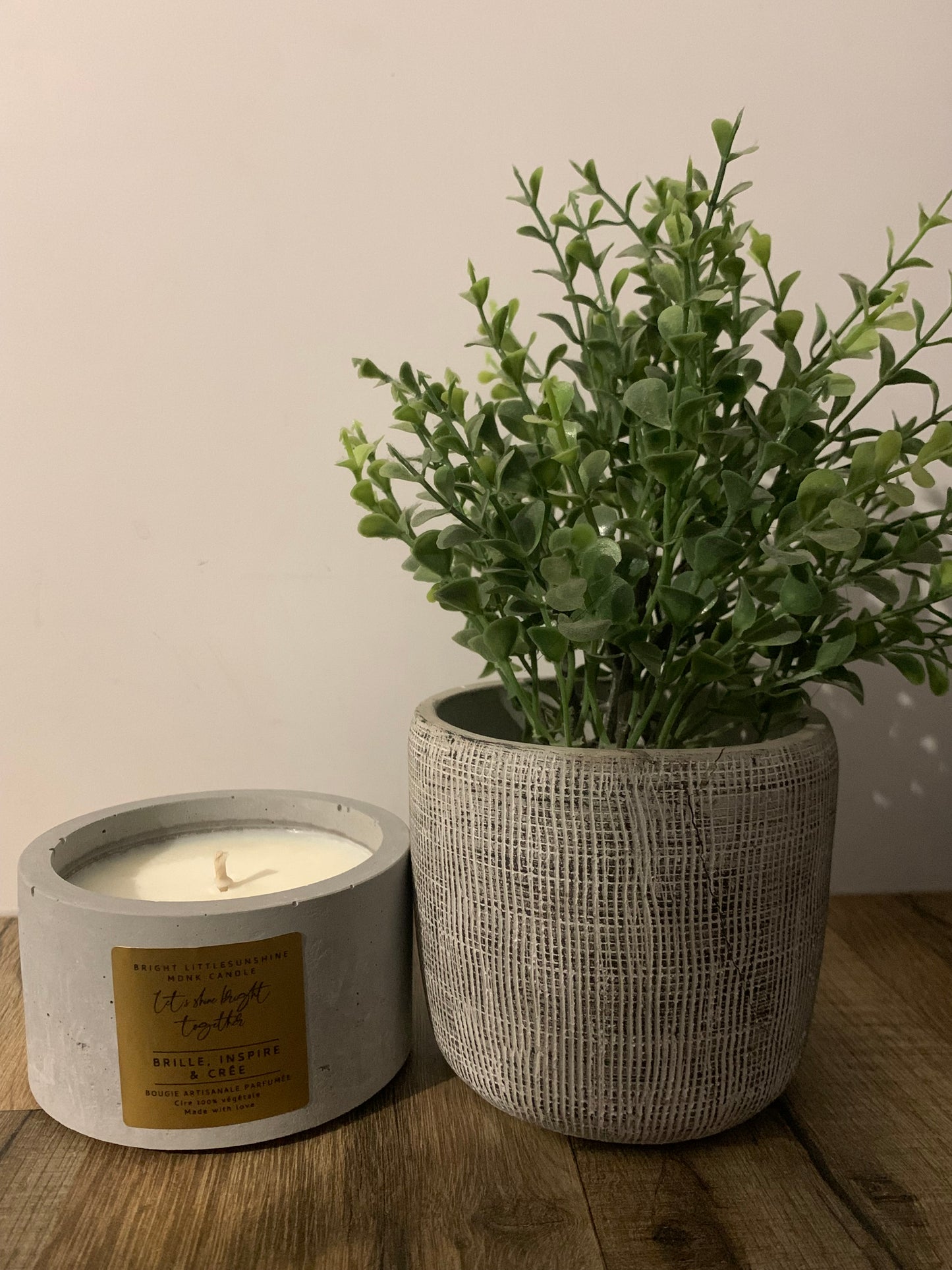 ☀️BRILLE, INSPIRE & CRÉE ☀️ 185g cire - OR