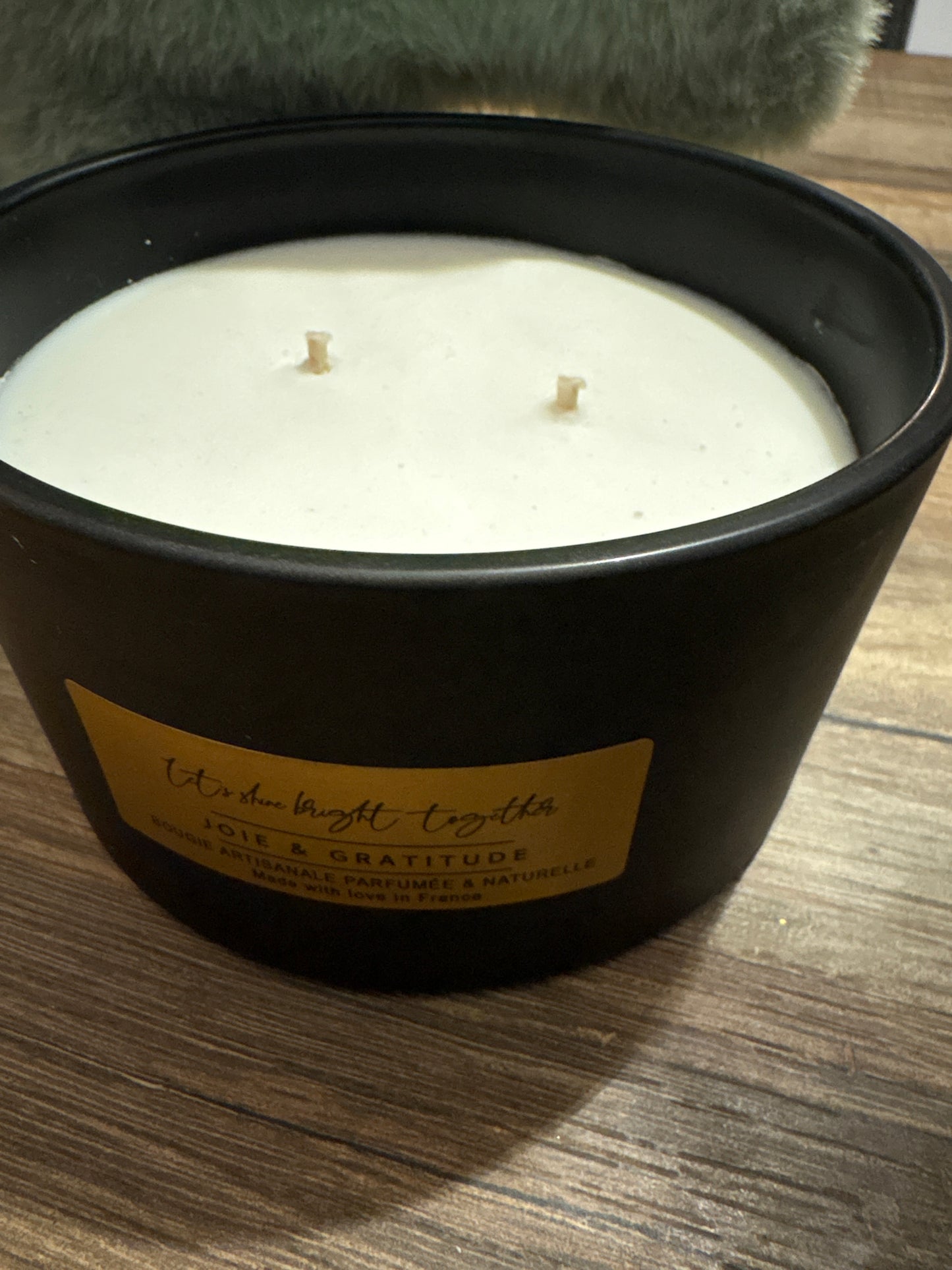 ☀️JOIE & GRATITUDE☀️ 440g cire - OR