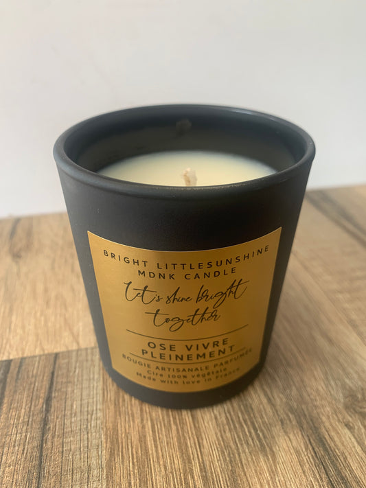 ☀️OSE VIVRE PLEINEMENT ☀️ 170g cire - OR